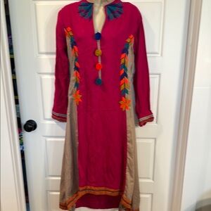 Cotton Ginny Hippie Boho Ethnic Art-To-Wear Medium Offbeat Designer medium